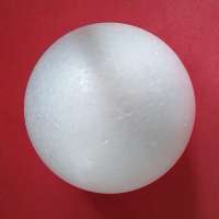 Hot sale polystyrene ball outdoor custom decor styrofoam christmas balls