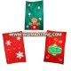 Monogram Snowflake Christmas Gift santa Sack Felt